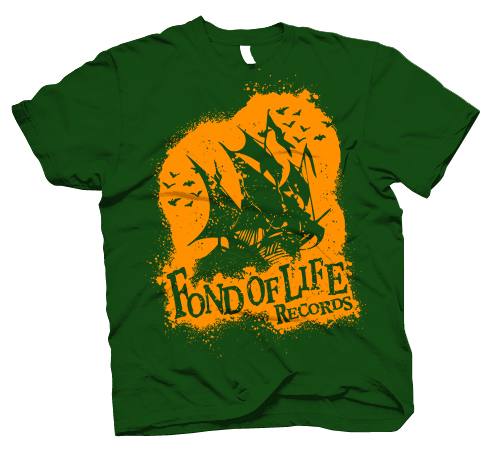 Fond Of Life - Pirate - T-Shirt bottlegreen